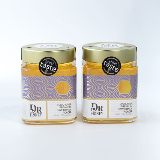 【アカシア２瓶セット】DR HONEY ハンガリー産アカシア蜂蜜 450g